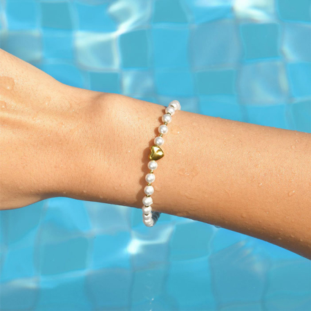 Bratara alba, Thia Jewelry S.Steel, pentru dama, din otel inoxidabil, JC-BR2733-2 [1]