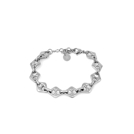 Fashion - Bratara argintie, Daniel Klein, pentru dama, din otel inoxidabil, DKJ.11.10004-2