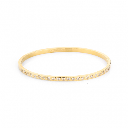 Bratara aurie, Santa Barbara Polo, pentru dama, din otel inoxidabil, SBJ.3.1115-2