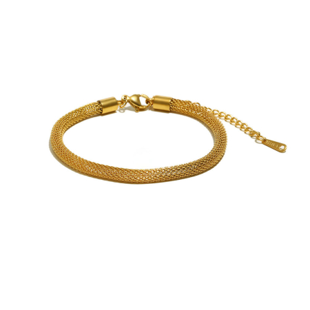 Fashion - Bratara aurie, Thia Jewelry S.Steel, pentru dama, din otel inoxidabil, NH-B018-9