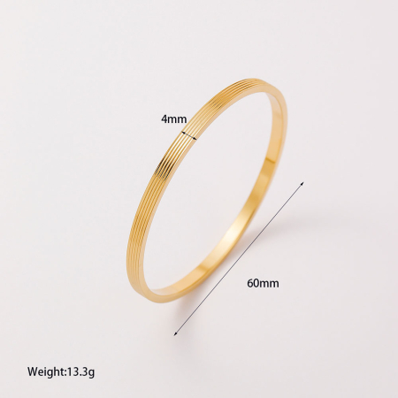 Fashion - Bratara aurie, Thia Jewelry S.Steel, pentru dama, din otel inoxidabil, NH-B019-9