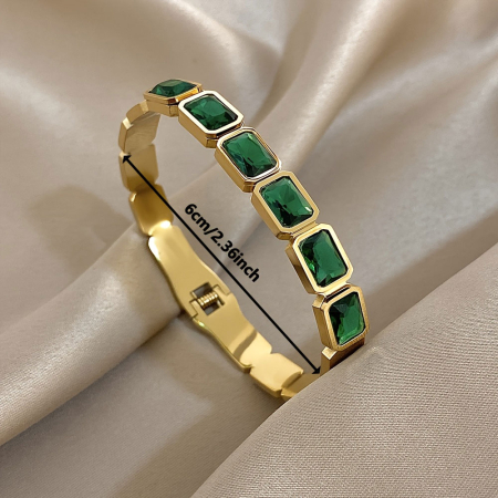 Bratara aurie, Thia Jewelry S.Steel, pentru dama, din otel inoxidabil, NH-B021-9 [1]