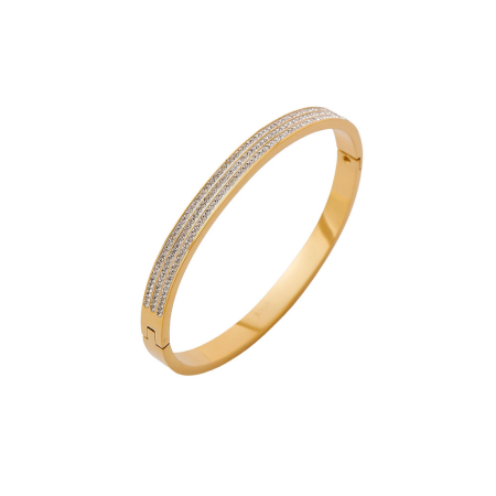 Fashion - Bratara aurie, Thia Jewelry S.Steel, pentru dama, din otel inoxidabil, NH-B029-9