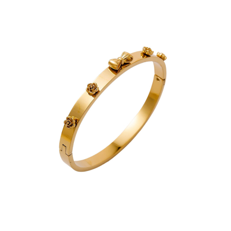 Fashion - Bratara aurie, Thia Jewelry S.Steel, pentru dama, din otel inoxidabil, NH-B030-9