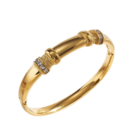 Fashion - Bratara aurie, Thia Jewelry S.Steel, pentru dama, din otel inoxidabil, NH-B044-9