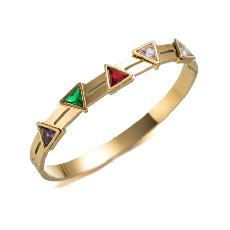 Fashion - Bratara aurie, Thia Jewelry S.Steel, pentru dama, din otel inoxidabil, NH-B057-9