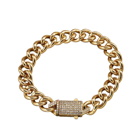 Fashion - Bratara aurie, Thia Jewelry S.Steel, pentru dama, din otel inoxidabil, NH-B071-9