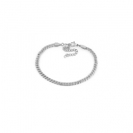 Bijuterii - Bratara picior argintie, Freelook, pentru dama, din otel inoxidabil, FRJ.5.50001-2