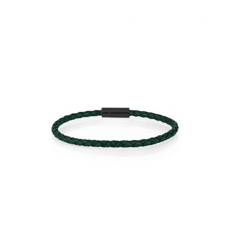 Bijuterii - Bratara verde, Santa Barbara Polo, pentru barbati, din piele, SBJ.6.2063-L-3