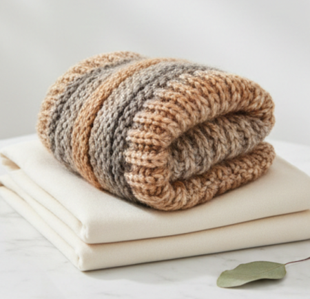 Caciula dama impletita, calduroasa si dublata în interior, HONEY maro [2]