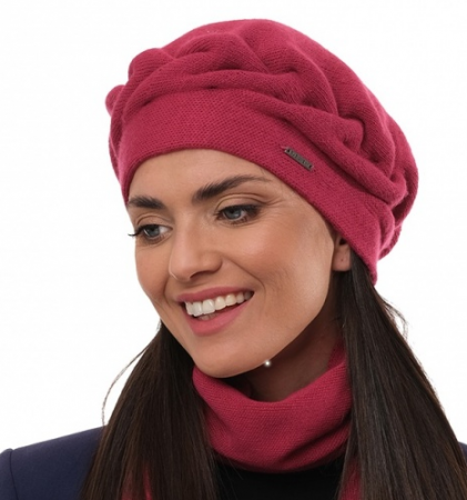 Caciula de dama stil bereta lana, marime universala  BDZ23.04.4030 Rabionek made polonia [0]