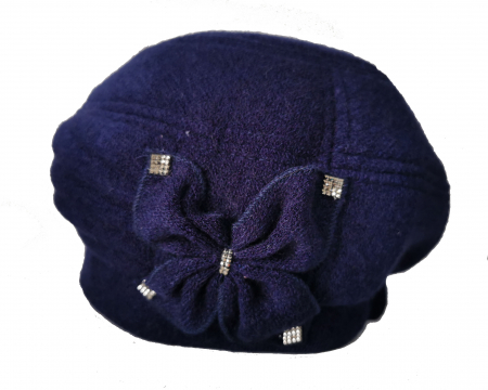 Caciula rafinata de dama Anna din angora, marime universala [2]