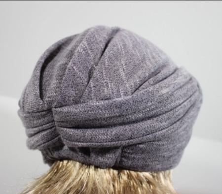 Caciula rafinata de dama ERIKA, marime universala, captuseala, culoare  gri [1]