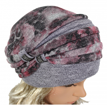 Caciula rafinata de dama PALOMA, marime universala, captuseala, culoare  multicolor [0]