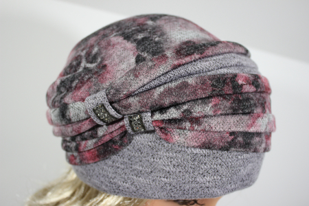 Caciula rafinata de dama PALOMA, marime universala, captuseala, culoare  multicolor [1]