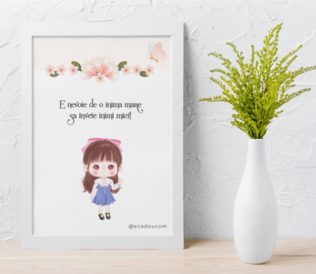 Cadouri pentru Sfânta Maria - Cadou invatatoare 8 martie - Tablou cu mesaje personalizate