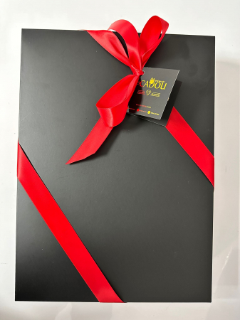 Cadoul perfect de Crăciun  pentru barbati - Portofel din piele naturala si esarfa  eleganta de barbati 30x140cm, model dungat, 6056, bej [2]