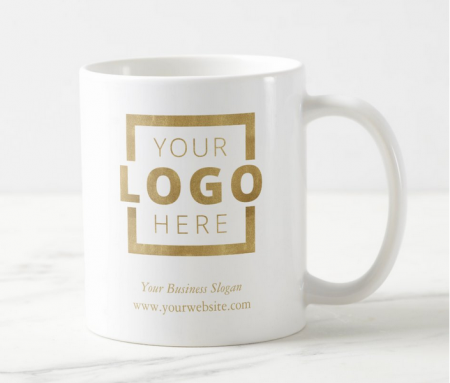 Cani personalizate copii - Cana personalizata cu logo  pentru companii printat pe ambele părți LOGO223