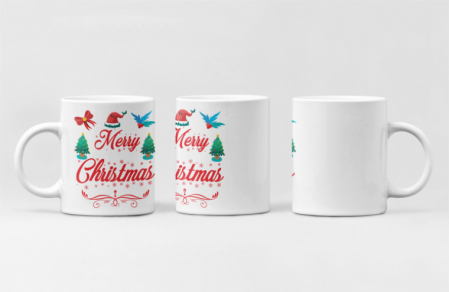 Cană personalizată cu text sau poza si  cu tematica de Craciun  942508 Merry Christmas [1]