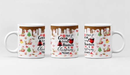 Cană personalizata cu tematica de Craciun  Cocoa Chirstmas [1]