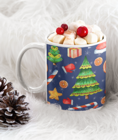 Cadouri de craciun - Cană personalizată cu text sau poza si  cu tematica de Craciun 942510 Merry Christmas