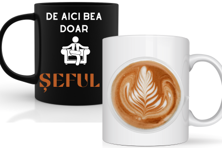 Cana personalizata Din aceasta cana bea doar seful CPF2150 [1]