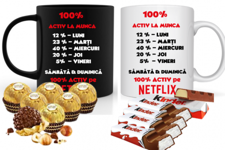 Cana personalizata  pentru fanii Netflix 3039 [1]