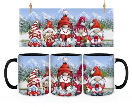 Căni personalizate de Crăciun - Cană personalizata  model Merry Christmas, tematica de Craciun CNMC1005