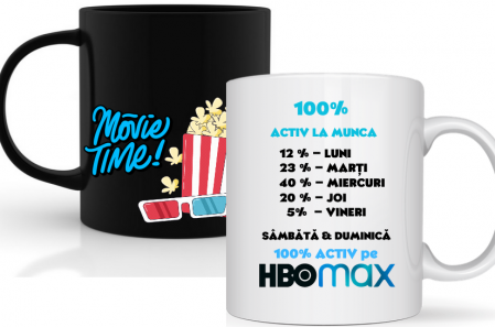 Cana personalizata HBO Movie Time 3041W [2]