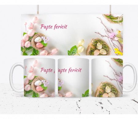 Cadouri aniversare - Cana personalizata Paste fericit CPF112_10