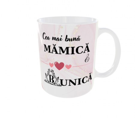 Cana personalizata Cea mai buna mama si bunica CPF112_27 [3]