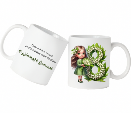 Cadouri aniversare - Cană personalizată pentru învățătoare sau profesoare COP2012