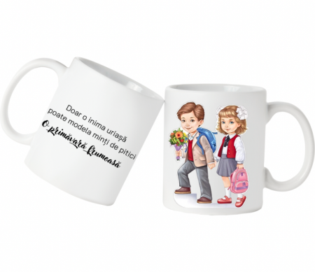 Cadouri Back to school - Cană personalizată pentru învățătoare sau profesoare COP2015
