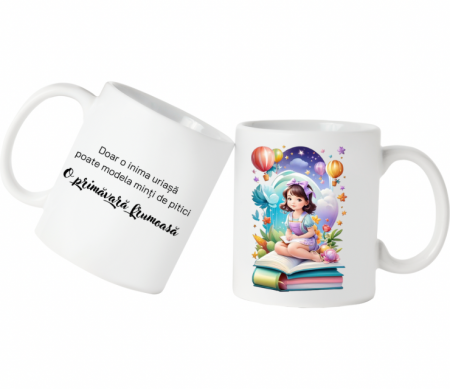 Cadouri Back to school - Cană personalizată pentru învățătoare sau profesoare COP2016
