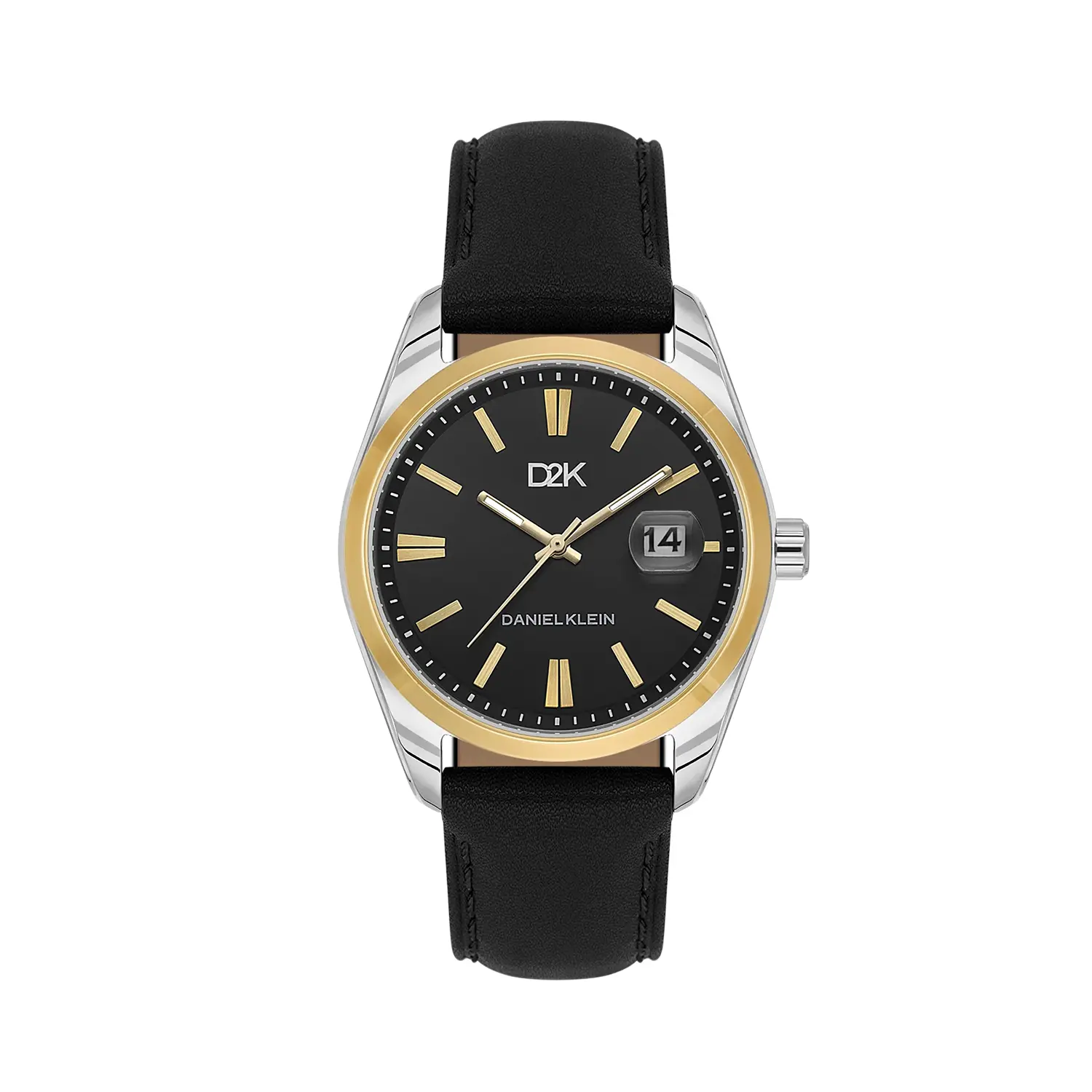 Ceasuri - Ceas barbatesc Daniel Klein D2K DK.1.14460-6, quartz, negru si auriu