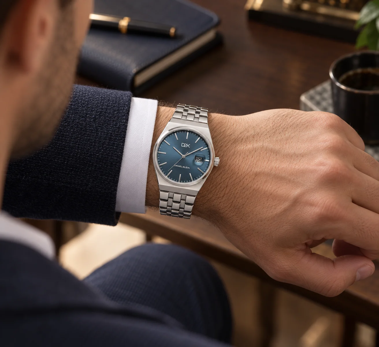 Ceas barbatesc Daniel Klein D2K Quartz argintiu DK.1.14471-3 [2]