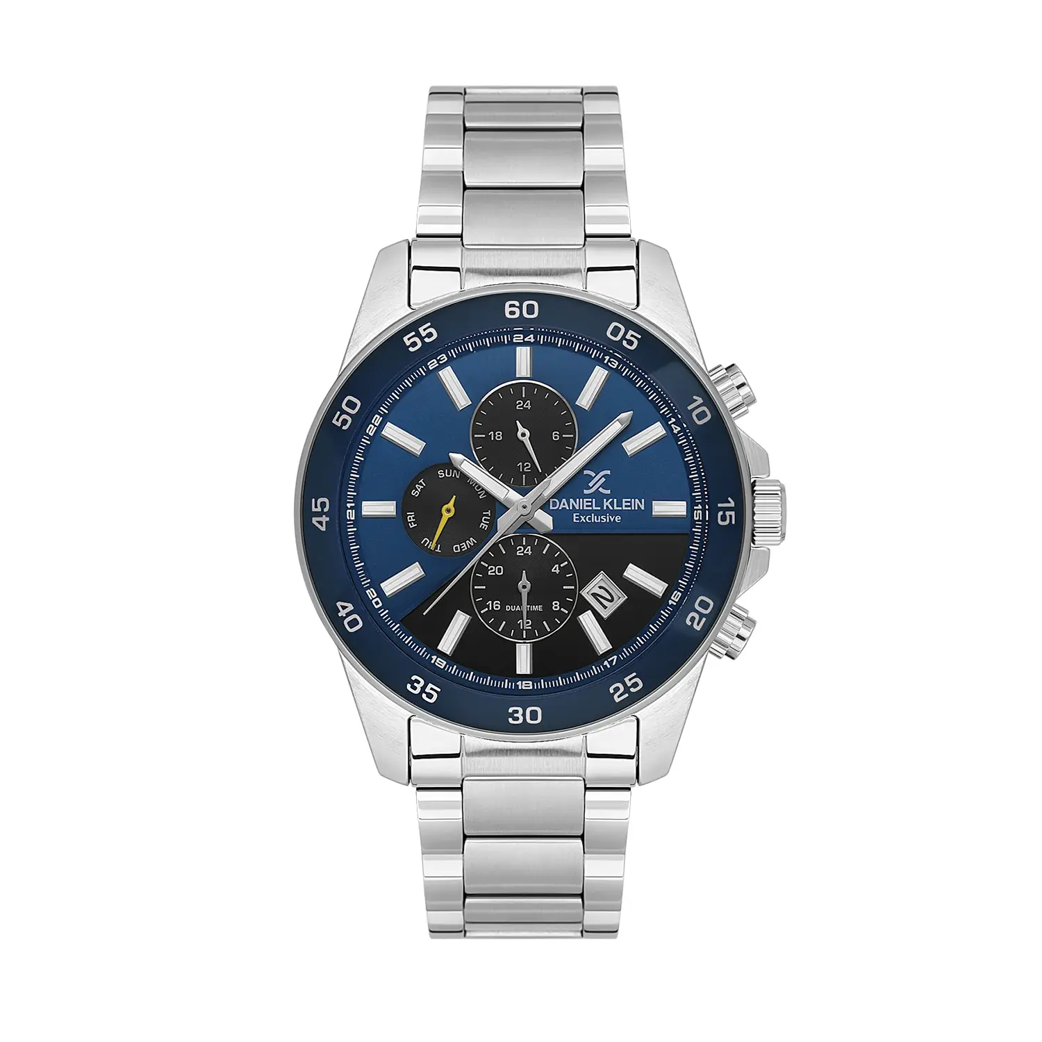 Ceasuri si Ochelari - Ceas barbatesc Daniel Klein Exclusive DK.1.14353-3, argintiu