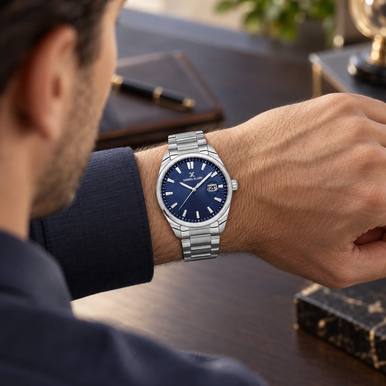 Ceas barbatesc Daniel Klein Premium DK.1.14334-3, quartz, argintiu [2]