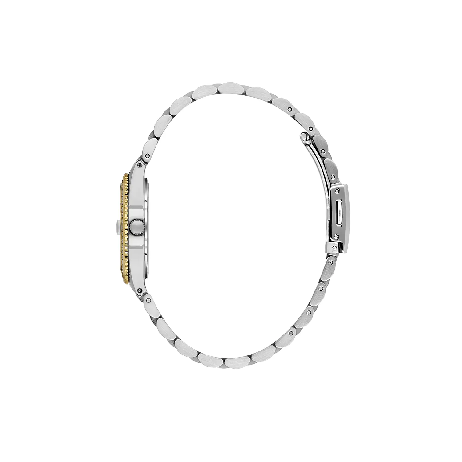 Ceas dama Daniel Klein Premium DK.1.14304-4, cadran verde, bratara aurie si argintie [1]