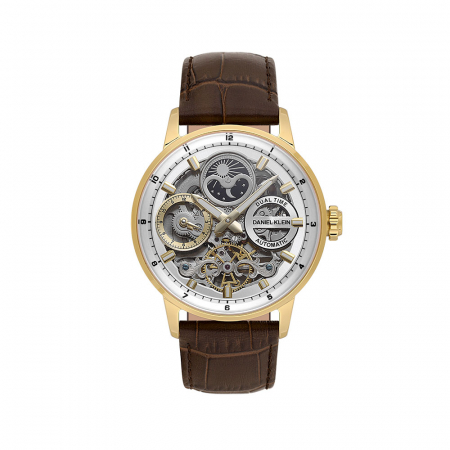Ceasuri - Ceas Daniel Klein Skeleton DK.1.14013.5