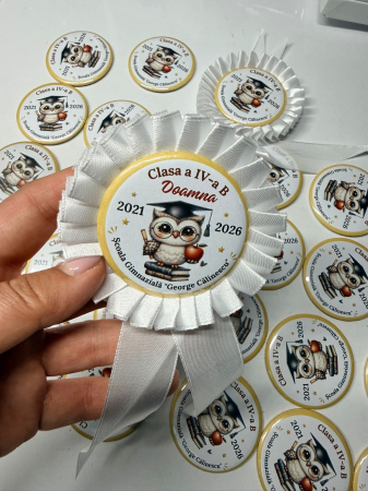 Cocarde Absolvire Personalizate - Clasa Florilor [3]