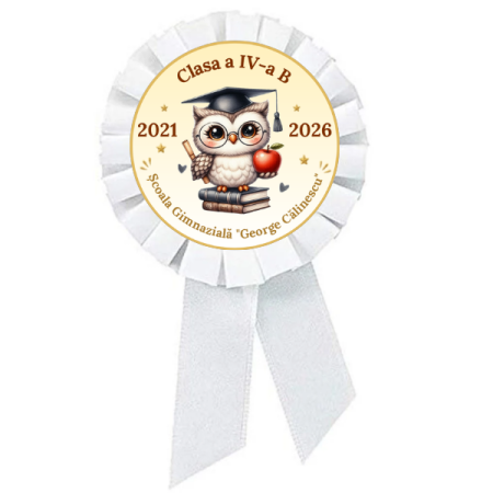 Cocarde Absolvire Personalizate - Clasa Florilor [1]