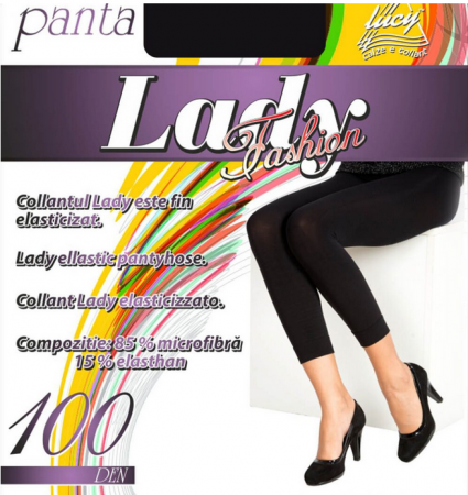 Colanti dama de lux Lady Fashion, grosime 100DEN, culoare Negru [1]