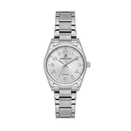 Ceasuri si Ochelari - Daniel Klein Arcadia - Ceas Dama Quartz Argintiu DK.6.14275-5