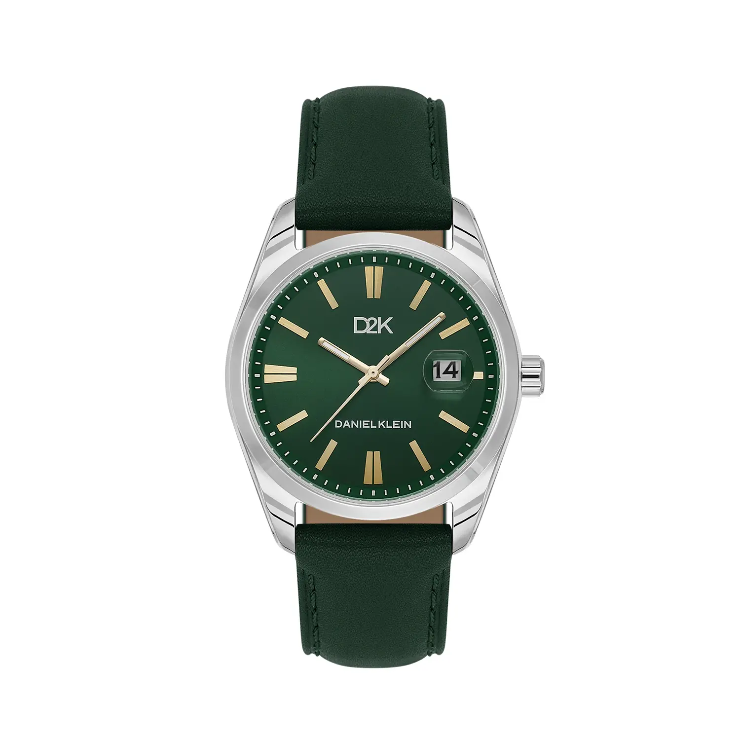 Ceasuri si Ochelari - Daniel Klein D2K - Ceas barbatesc quartz verde DK.1.14460-4
