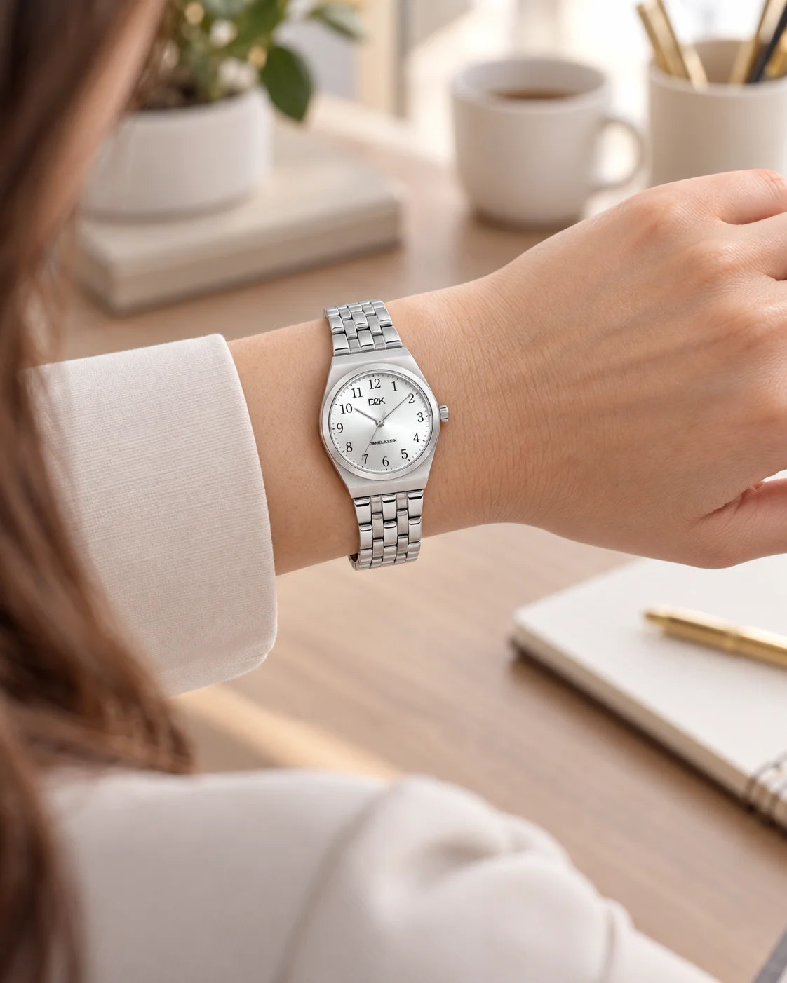 Daniel Klein D2K DK.1.14472-7 - Ceas dama quartz argintiu [2]