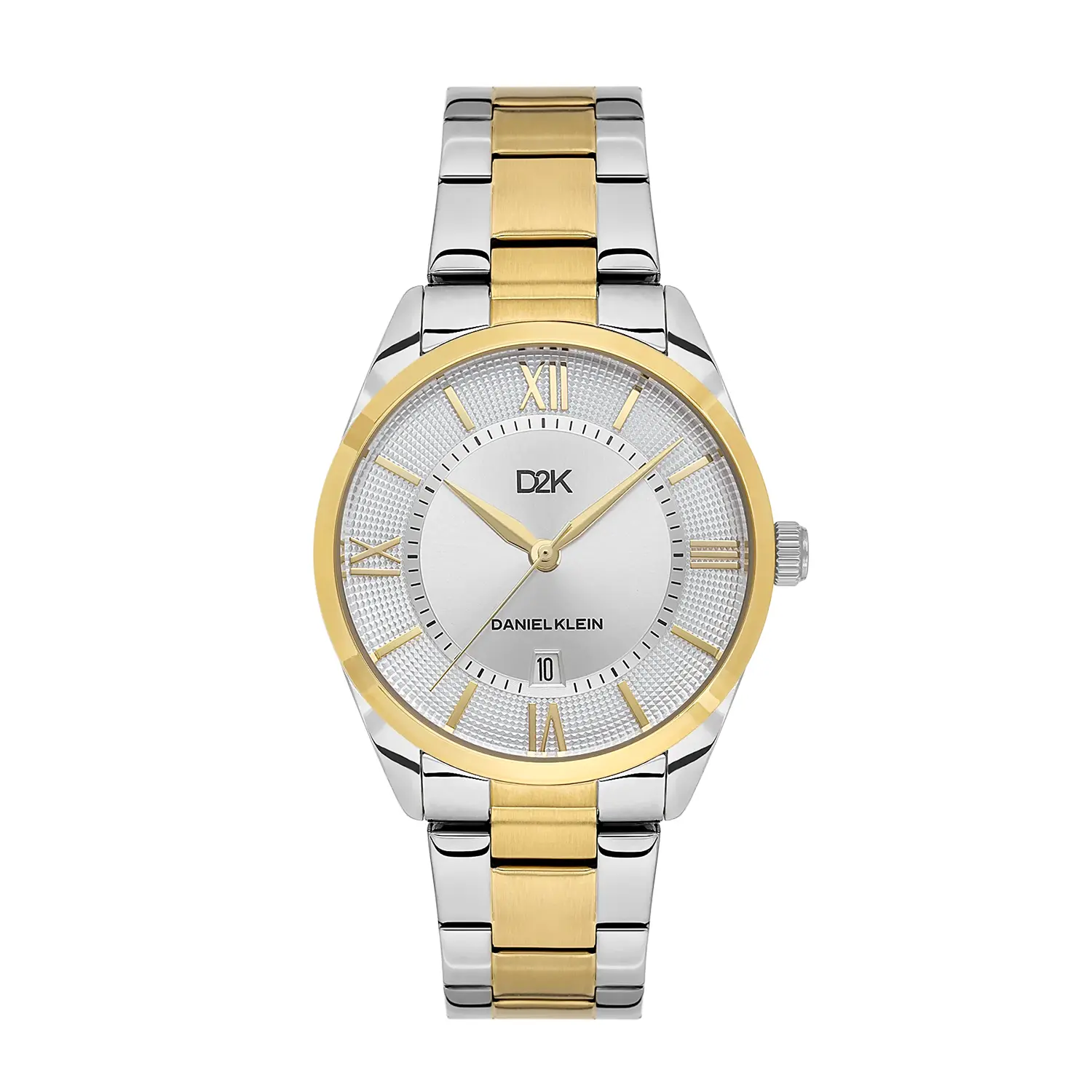 Ceasuri si Ochelari - Daniel Klein D2K DK.6.14452-6 - Ceas barbatesc quartz auriu si argintiu