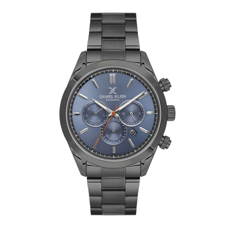 Ceasuri - Daniel Klein Exclusive - Ceas Barbatesc Quartz Antracit DK.6.14259-5