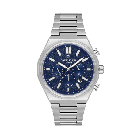 Ceasuri - Daniel Klein Exclusive - Ceas Barbatesc Quartz Argintiu DK.1.14236-3