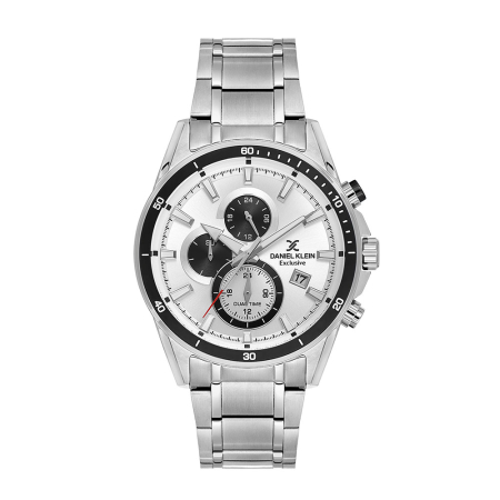 Ceasuri si Ochelari - Daniel Klein Exclusive - Ceas Barbatesc Quartz Argintiu DK.1.14247-1